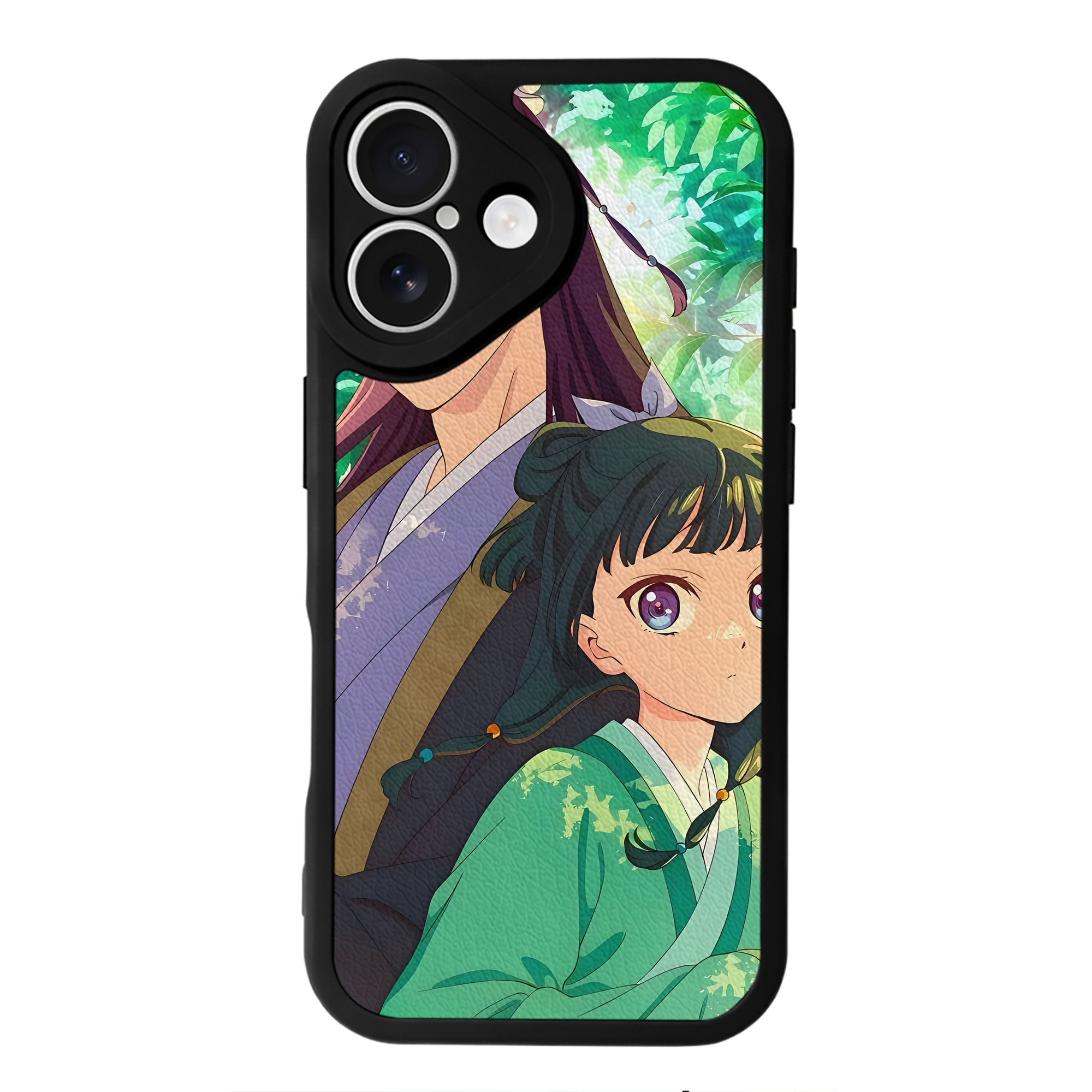（画像用） 薬屋のひとりごと The Apothecary Diaries 【iPhone 16シリーズ対応】シリコンスマホケース（レザー調） 材質：シリコン